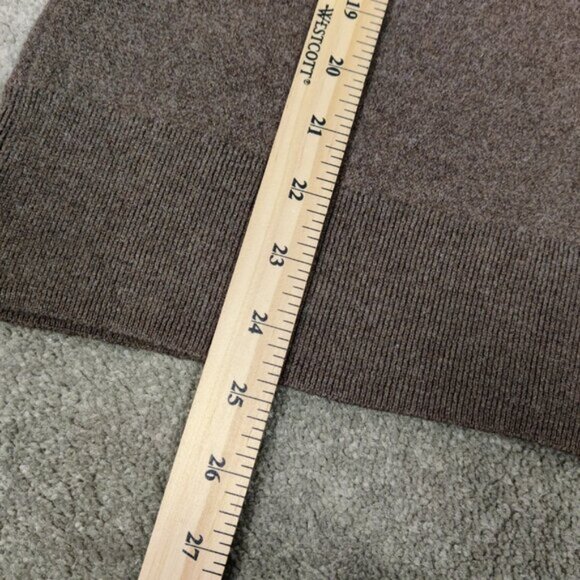 Kirkland Signature Men's Sweater New Size XL Brown Wool Cotton Business Casual - Picture 8 of 8